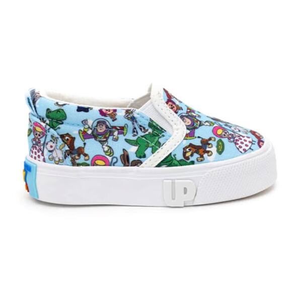 Toy Story Other - Disney Pixar's Toy Story Slip On Ground Up Shop Size 10 Sneaker Unisex Kid